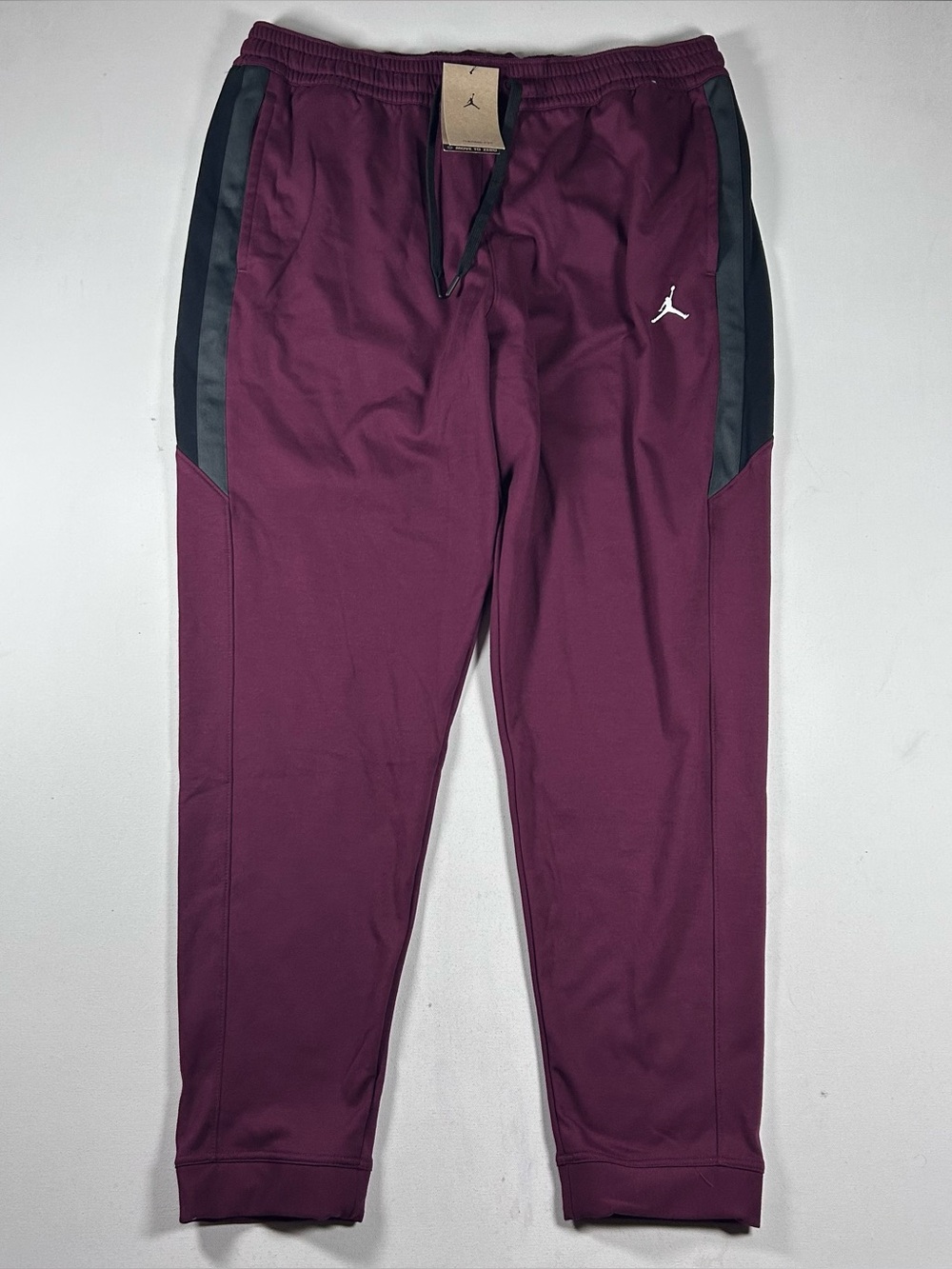 Jordan Men's Size XXL Burgundy Red Tech Sport Hoop Fleece Pants $80 NWT
